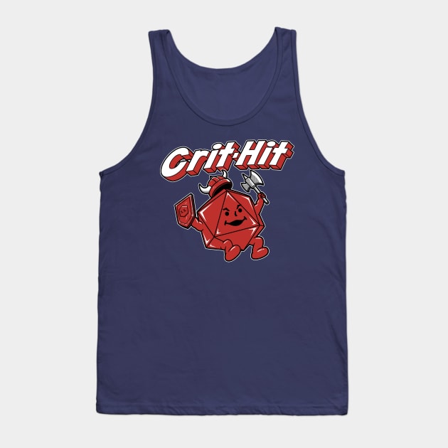 Crit-Aid Tank Top by pigboom